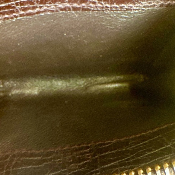 Gucci GG Canvas w Leather Micro Mini Chain Pouch Bag - Picture 13 of 16